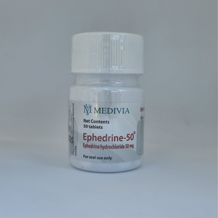 Medivia Pharma Efedrin 50 Tablet 50mg 